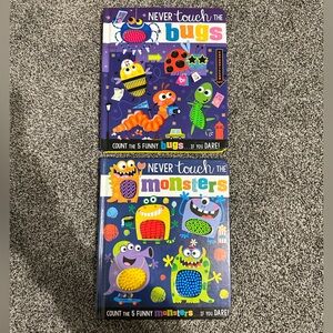 Never Touch the Bugs and Monsters Book Set